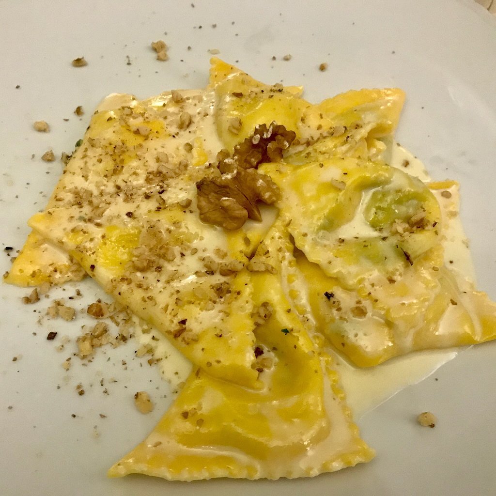 querciadirosa ristoranti modena triangoloni Squacquerone noci nostrane