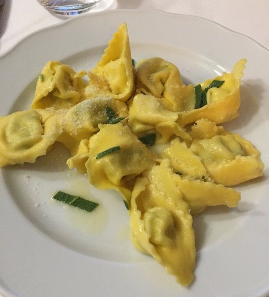 ristorante quercia di rosa modena tortelloni burro e salvia