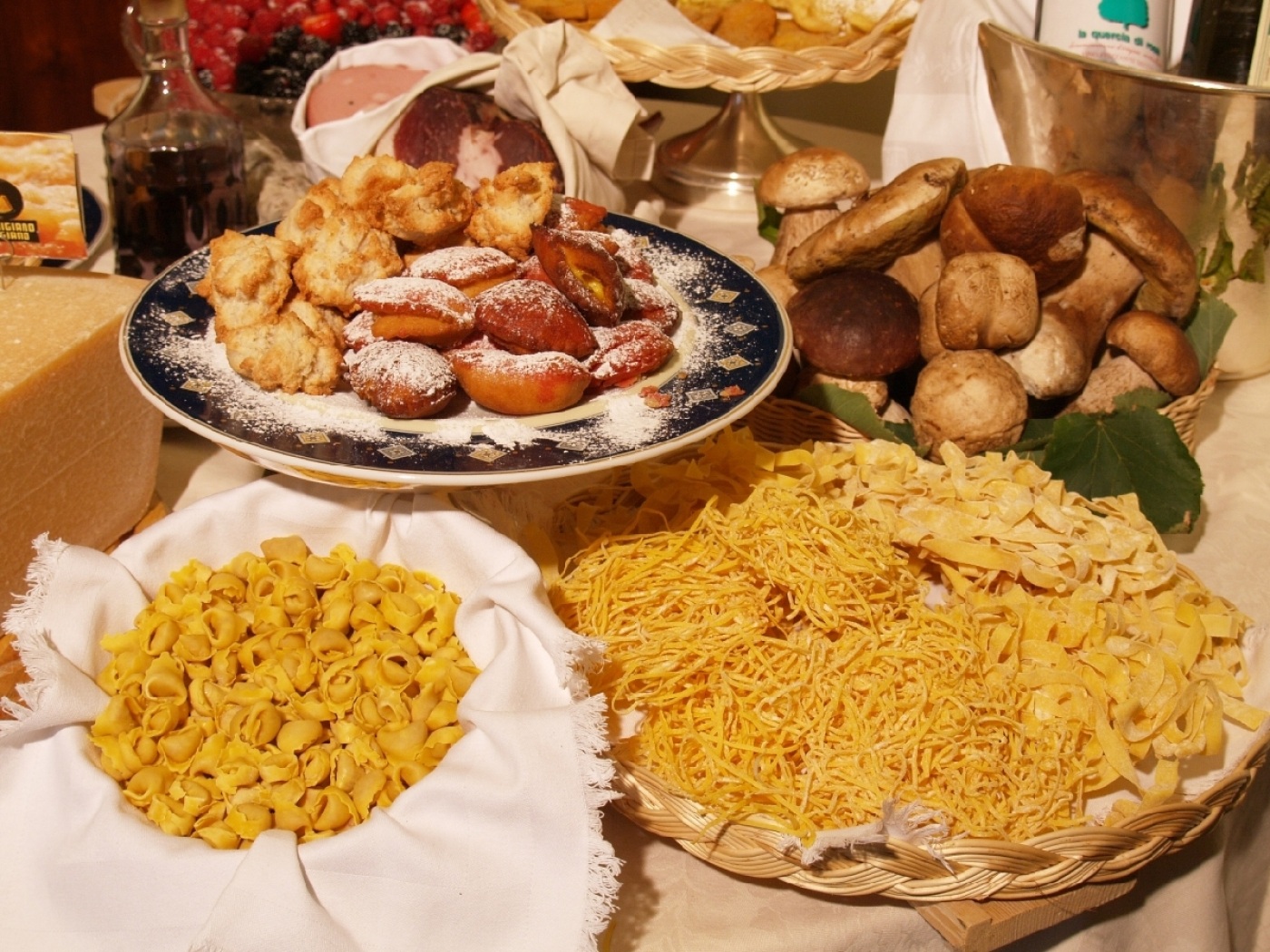 Il Menu del ristorante la Quercia di rosa